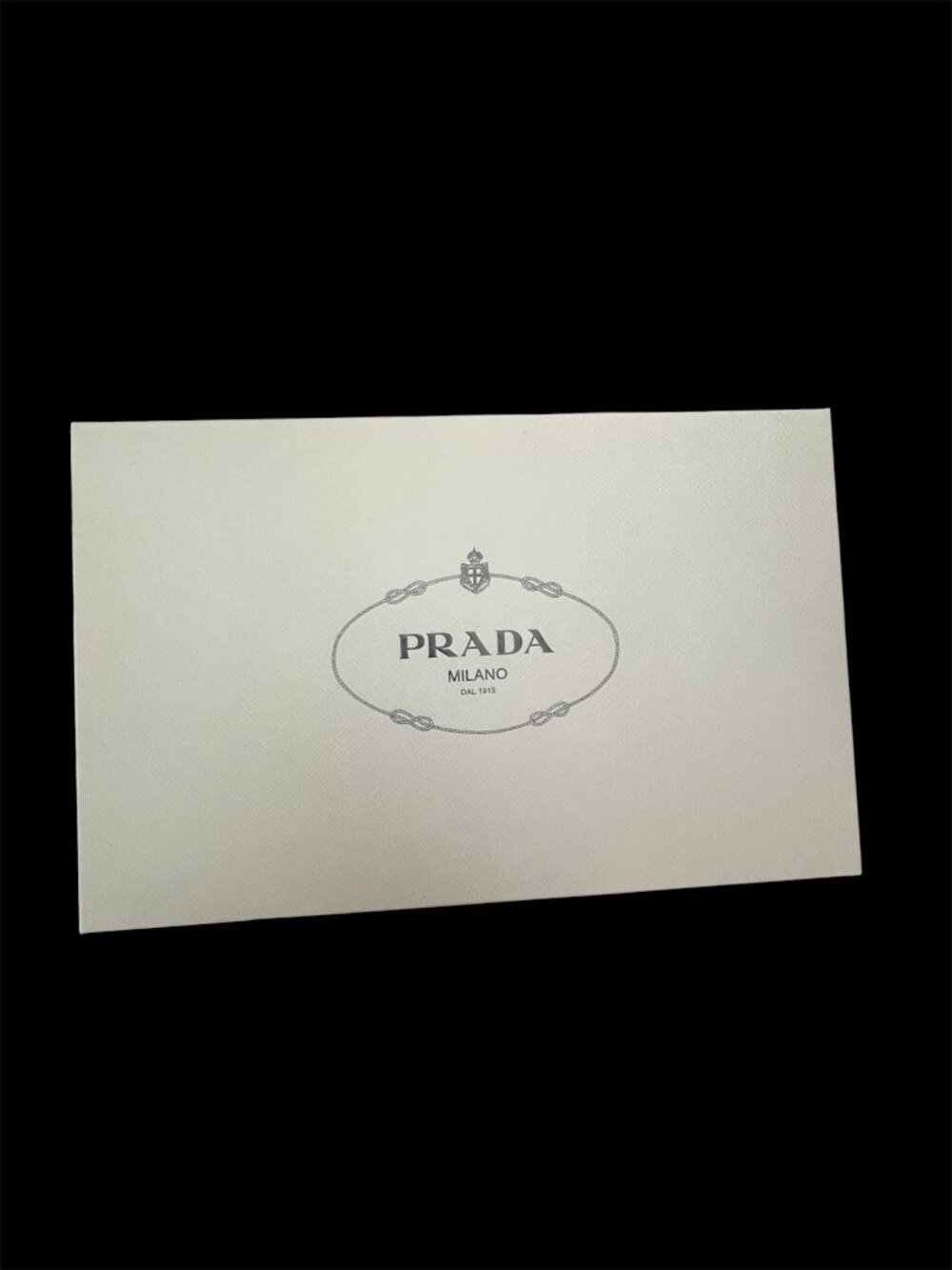 Light Blue Prada Shoe Box